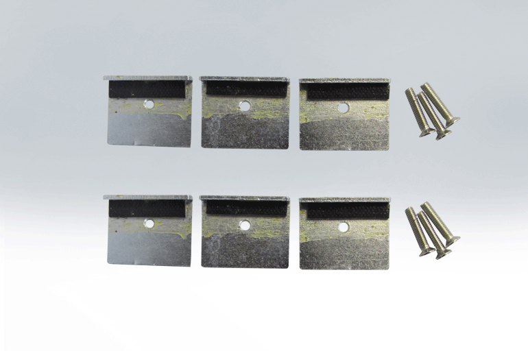 CLIPS (CRAPAUDS) DE FIXATION POUR RIDEAUX INFRA 4,9 MM